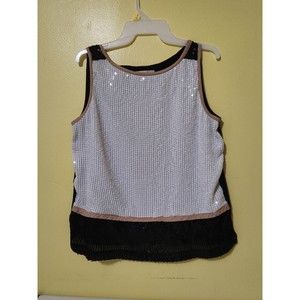Loft Tank Top medium sequins